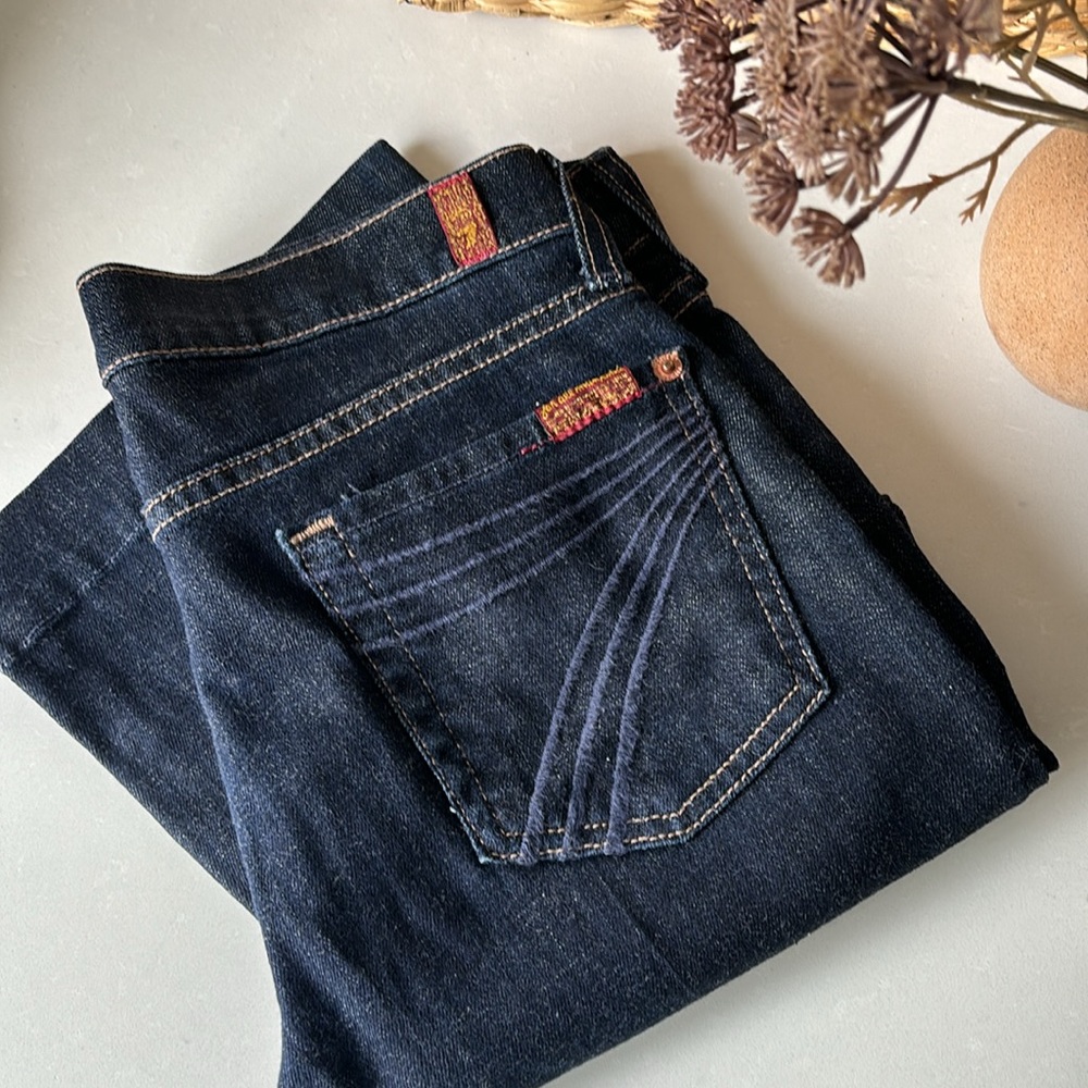 ❤… 7 for all Mankind Dojo Navy Jeans